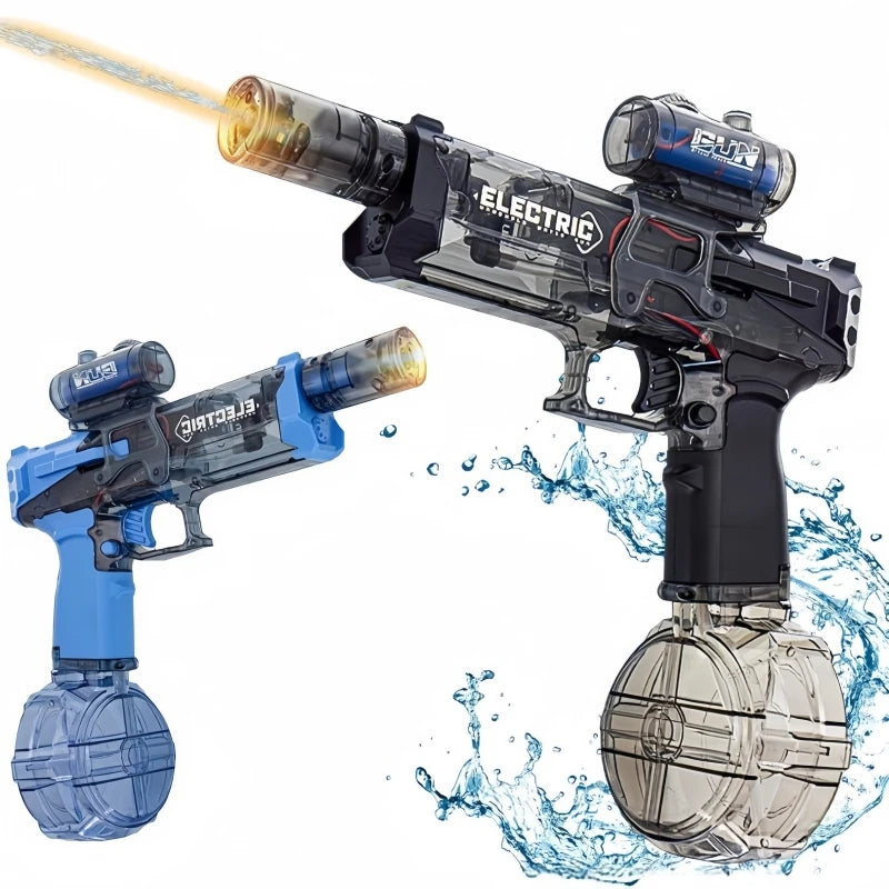 Simulated Flame Electric Water Gun with Lights – Kids’ Outdoor Pool & Beach Toy